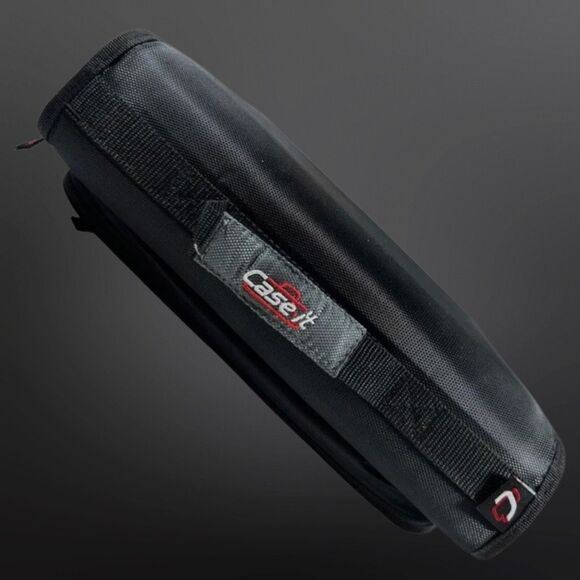 NEW Case-it The Universal 2-inch 3-Ring Zipper Binder Holds 13" Laptop w/Strap - Picture 4 of 6